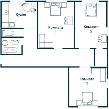 Планировка 4864