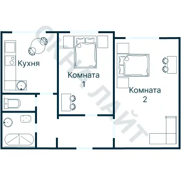 Планировка 4899