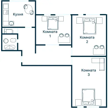 Планировка 1845