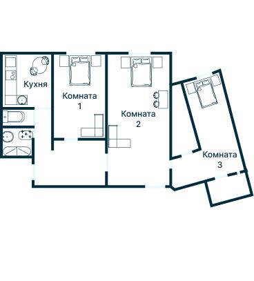 Планировка 1943