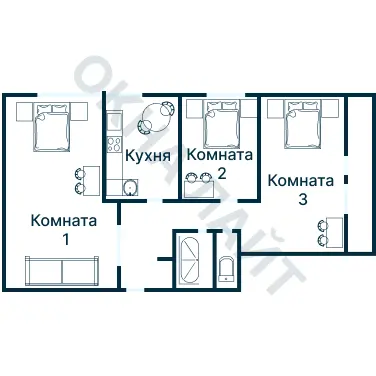 Планировка 2055