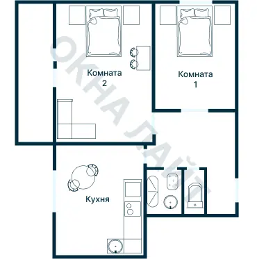 Планировка 2570