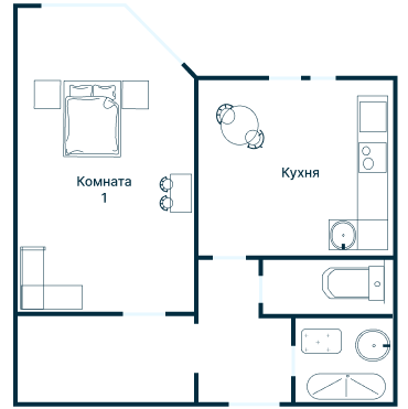 Остекление планировки 2639 дома КОПЭ