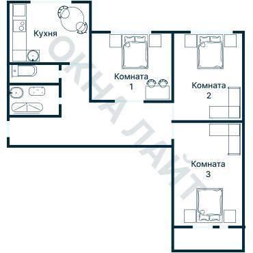 Планировка 2686