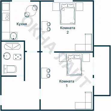 Планировка 2707