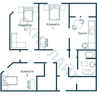 Планировка 2734
