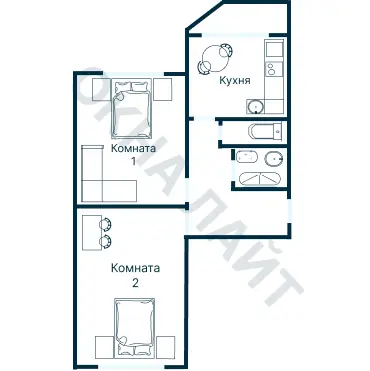 Планировка 2792