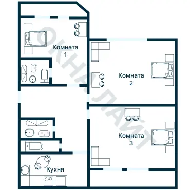 Планировка 2807