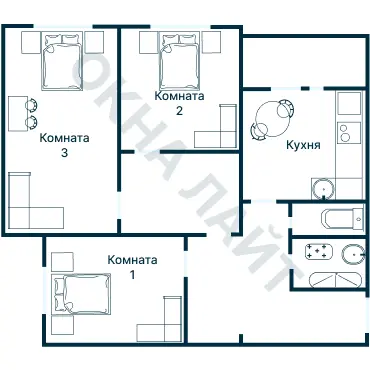 Планировка 2843