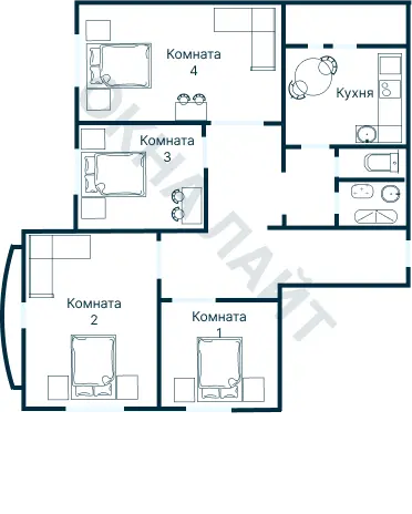 Планировка 2863