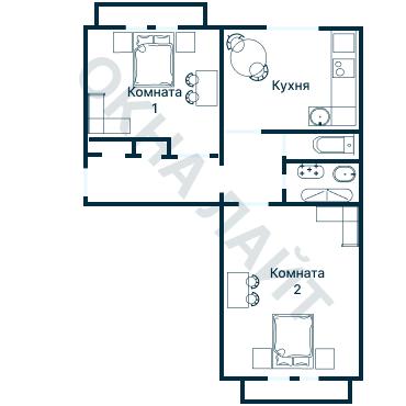 Планировка 2900