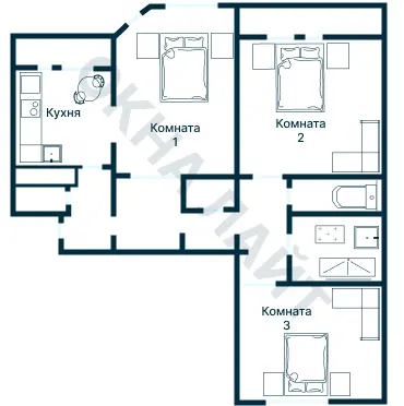 Планировка 3013