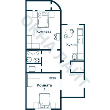 Планировка 3021