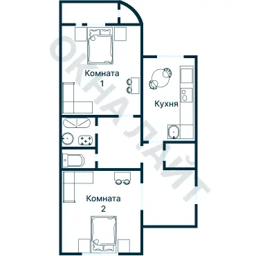 Планировка 3021