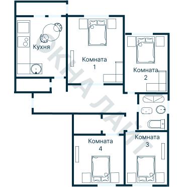 Планировка 3052