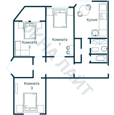 Планировка 3054