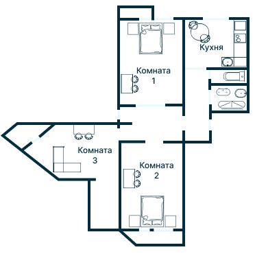 Планировка 3128