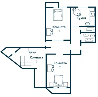 Планировка 3128