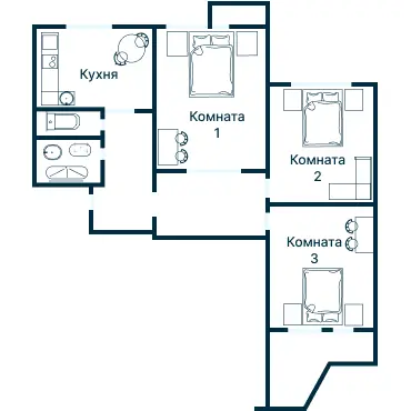 Планировка 3134