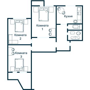Планировка 3143