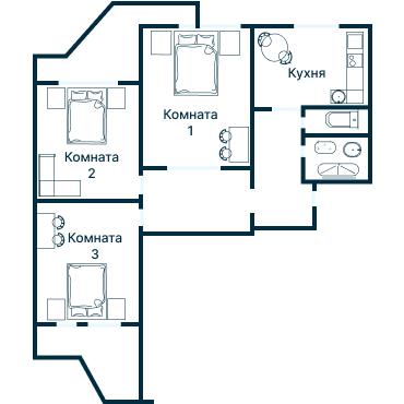 Планировка 3156