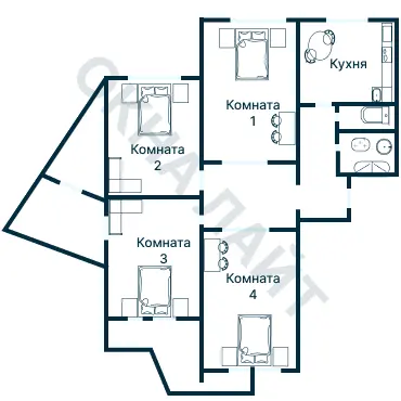 Планировка 3164