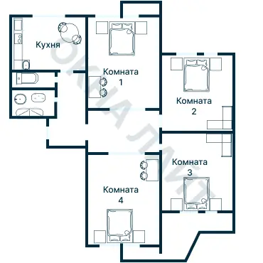 Планировка 3167