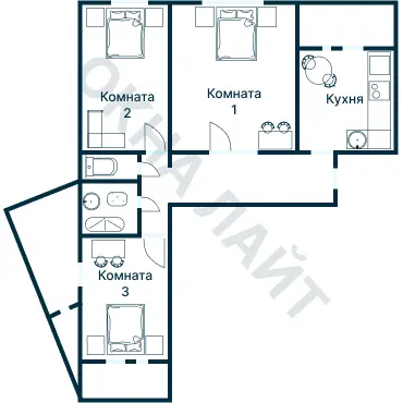 Планировка 3096