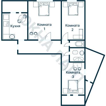 Планировка 3099