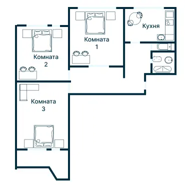 Планировка 3366