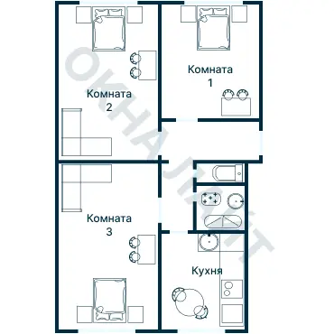 Планировка 3376