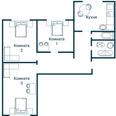 Планировка 3425
