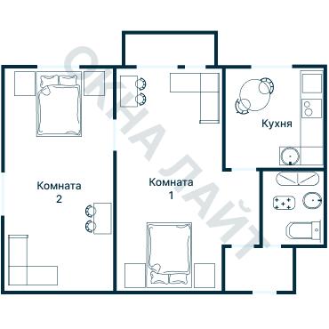 Планировка 3436