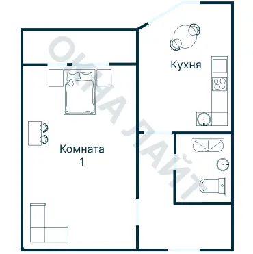 Планировка 3441