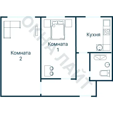 Планировка 3445