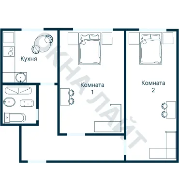 Планировка 3452