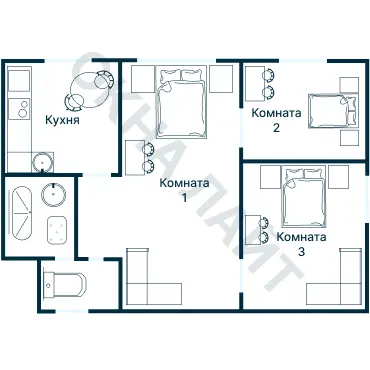 Планировка 3465